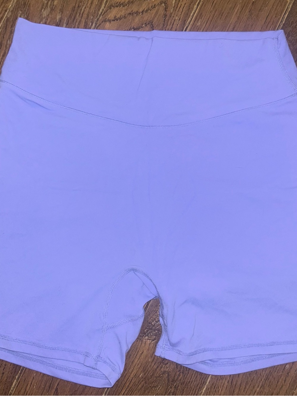 High-Rise Lavender Women’s Bike Shorts